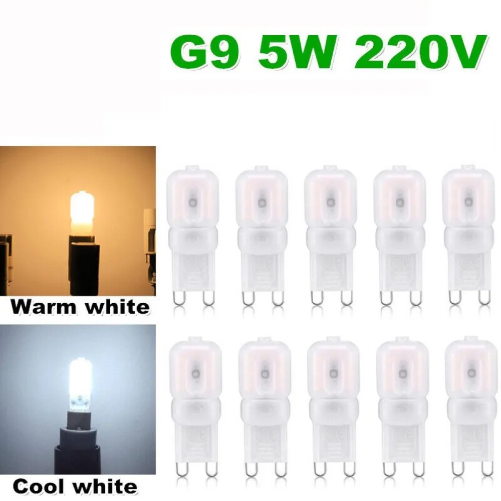 G9 Dimmable LED Light Silicone Crystal Halogen Corn Bulb Lamp Lighting Replace Light Lamps Car Light 110V 220V 3W 5W
G9 Dimmable LED Light Silicone Crystal Halogen Corn Bulb Lamp Lighting Replace Light Lamps Car Light 110V 220V 3W 5W