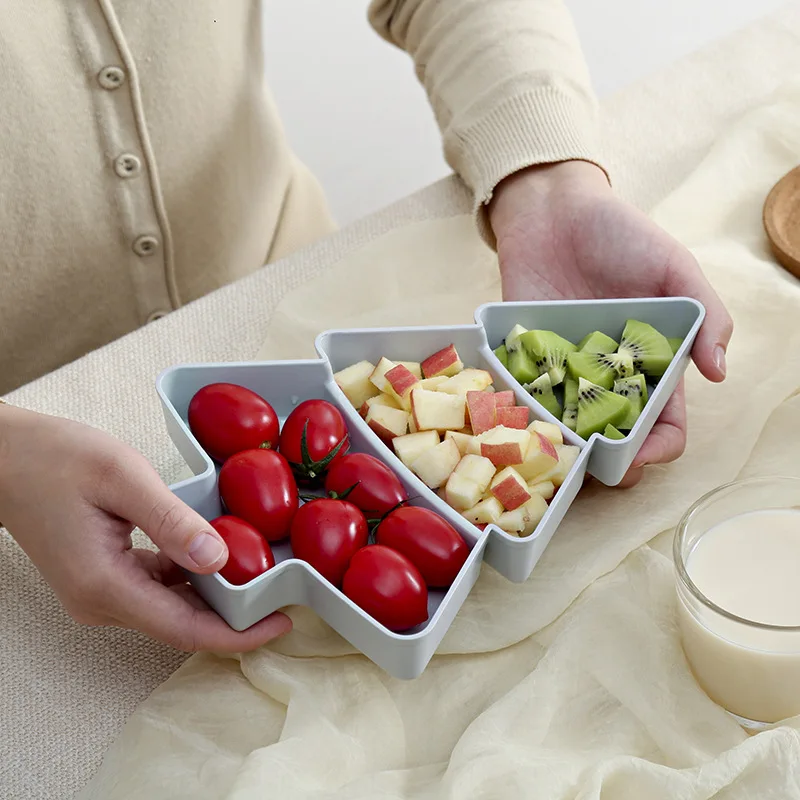 Creative Christmas Tree Dried Fruit Tray Household Snack Tray Plastic Candy Tray Melon Seeds Dried Fruit Box Lazy Snack Box
Creative Christmas Tree Dried Fruit Tray Household Snack Tray Plastic Candy Tray Melon Seeds Dried Fruit Box Lazy Snack Box
