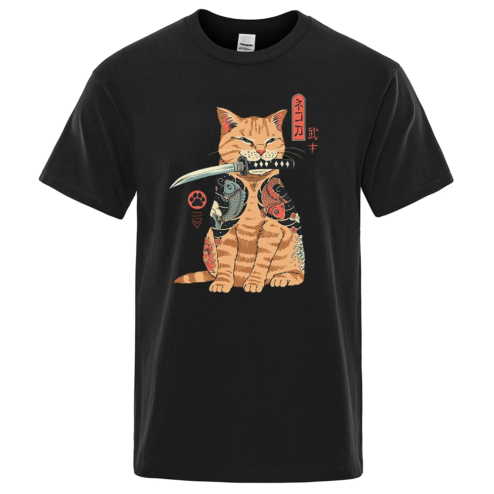 Kaus Pria Catana Musim Panas Keren Kaus Pria/Wanita Kaus Anime Gambar Kucing Lengan Pendek Kasual Kaus Atasan Jepang
Kaus Pria Catana Musim Panas Keren Kaus Pria/Wanita Kaus Anime Gambar Kucing Lengan Pendek Kasual Kaus Atasan Jepang