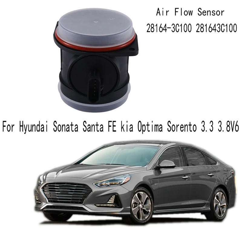 Датчик расхода воздуха для Hyundai Sonata Santa FE Kia Optima Sorento 3,3 3.8V6 датчик расхода воздуха 28164-3C100 281643C100
Датчик расхода воздуха для Hyundai Sonata Santa FE Kia Optima Sorento 3,3 3.8V6 датчик расхода воздуха 28164-3C100 281643C100