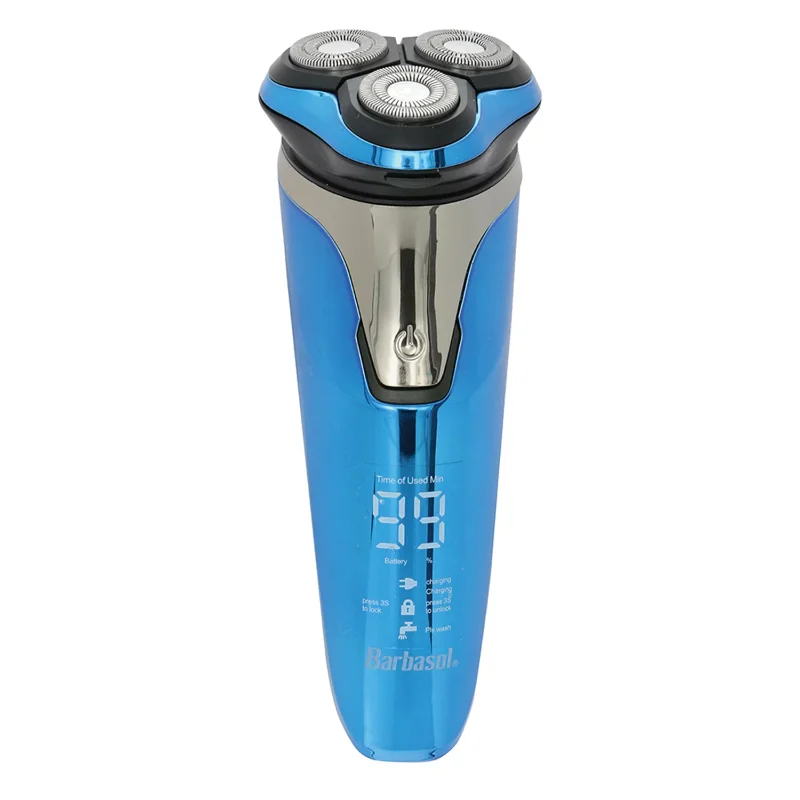Electric Shavers BLB Men's Rechargeable Wet/Dry LCD Lithium Rotary Shaver with Pop-up Trimmer
Electric Shavers BLB Men's Rechargeable Wet/Dry LCD Lithium Rotary Shaver with Pop-up Trimmer