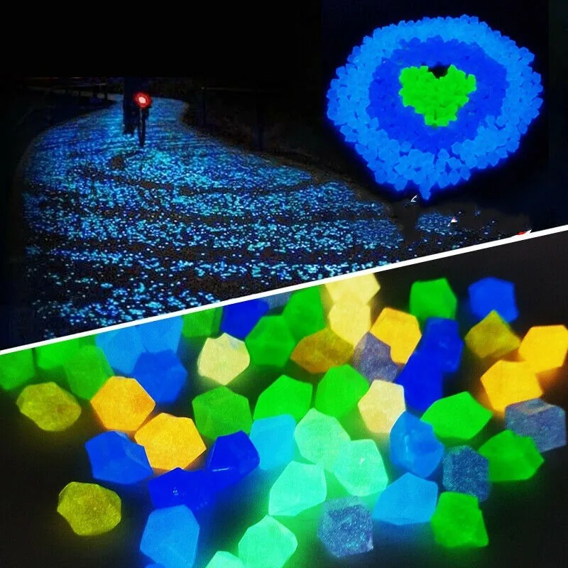 Outdoor Luminous Stones Garden Decor Glow In Dark Garden Pebbles Fish Tank Decoration Pebble Rocks Aquarium Mix Color
Outdoor Luminous Stones Garden Decor Glow In Dark Garden Pebbles Fish Tank Decoration Pebble Rocks Aquarium Mix Color