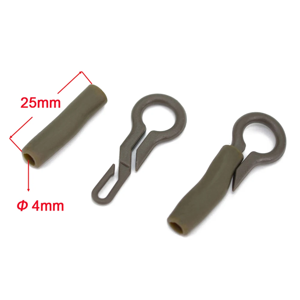 Rubber Back Clip Back Clip Fishing Rubber Back Clip Fishing Tools Green Color Iscas PE Material Pesca 25pcs/Bag
Rubber Back Clip Back Clip Fishing Rubber Back Clip Fishing Tools Green Color Iscas PE Material Pesca 25pcs/Bag