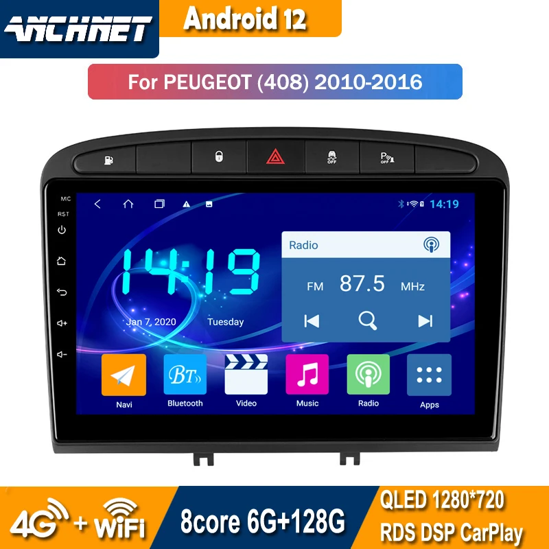 9 inch Android 12 Car Radio Video Stereo Multimedia Player for 2010-2016 PEUGEOT 308 408 GPS Navigation
9 inch Android 12 Car Radio Video Stereo Multimedia Player for 2010-2016 PEUGEOT 308 408 GPS Navigation