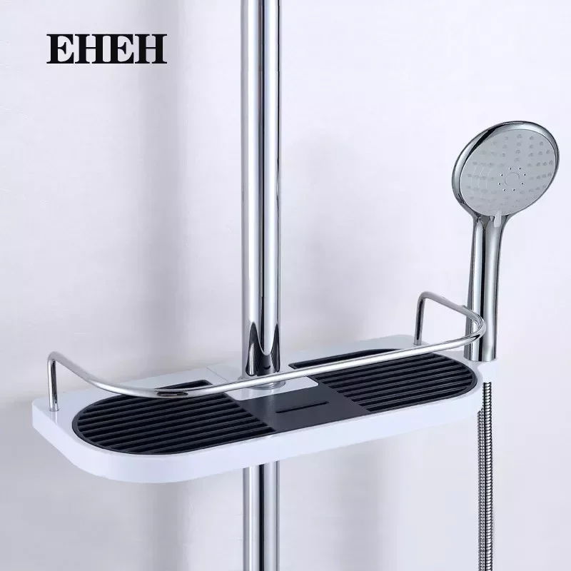 Bathroom Storage Holder High Quality Tray Shower Head Holder Adjustable Bathroom Shelves Soap Storage Shelf 
Bathroom Storage Holder High Quality Tray Shower Head Holder Adjustable Bathroom Shelves Soap Storage Shelf