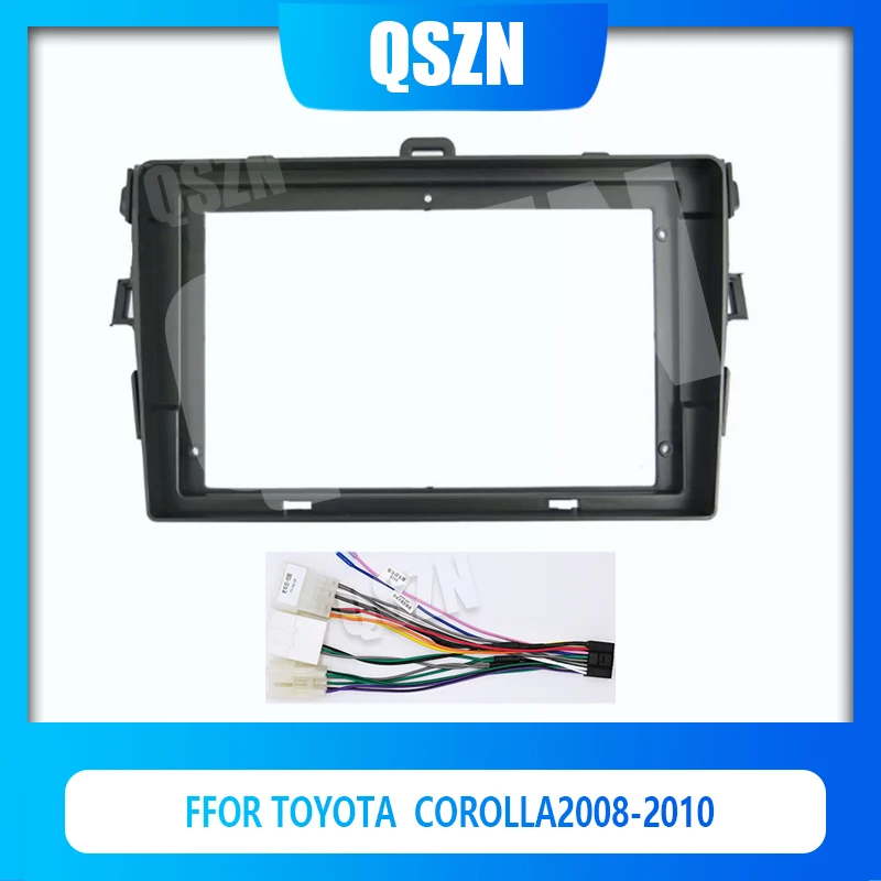 QSZN 9 Inch Car Fascia For TOYOTA COROLLA 2008-2010 Dash Installation Double Din DVD Frame Kit
QSZN 9 Inch Car Fascia For TOYOTA COROLLA 2008-2010 Dash Installation Double Din DVD Frame Kit