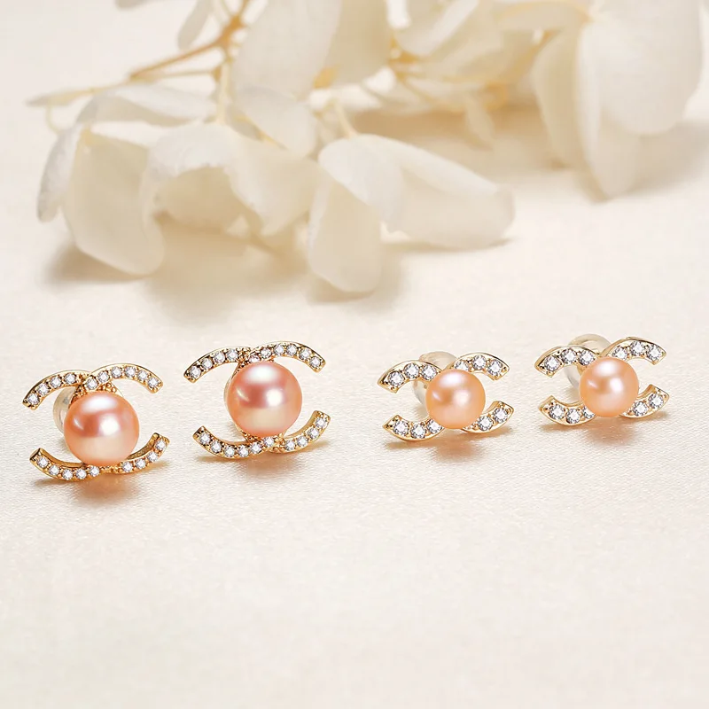 Zhuji Pearl Stud Earrings Wholesale Earrings Simple Fashion Round Small Pearl Jewelry Freshwater Pearl Stud Earrings Women
Zhuji Pearl Stud Earrings Wholesale Earrings Simple Fashion Round Small Pearl Jewelry Freshwater Pearl Stud Earrings Women