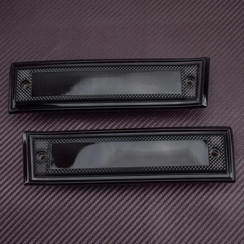 GM2550115 915557 GM2551107 915558 2 шт. боковые габаритные огни корпус дымчатый черный подходит для GMC C1500 C2500 Chevrolet C10 C20 C30
GM2550115 915557 GM2551107 915558 2 шт. боковые габаритные огни корпус дымчатый черный подходит для GMC C1500 C2500 Chevrolet C10 C20 C30
