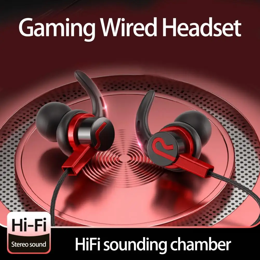 Portable Earphone Immersive Audio Earplug Type HiFi Sound Wired Control Earphone 3.5mm Ports Wired Headset for Sports
Portable Earphone Immersive Audio Earplug Type HiFi Sound Wired Control Earphone 3.5mm Ports Wired Headset for Sports