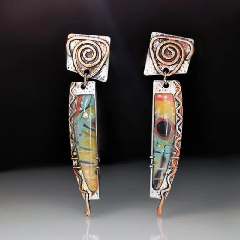 Studs Earrings Boho Multicolor Stone Jewelry Dangle Earrings for Women Retro Ethnic Tribal Drop Earring Accessories Jewelry
Studs Earrings Boho Multicolor Stone Jewelry Dangle Earrings for Women Retro Ethnic Tribal Drop Earring Accessories Jewelry
