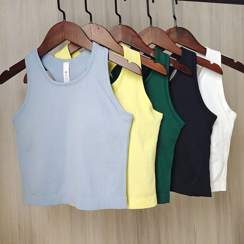 INLUMINE New Seamless Sports Bra Tops Women Removable Chest Pad Fitness Tank Top Gym Push Up Running Yoga Vest Workout Underwear
INLUMINE New Seamless Sports Bra Tops Women Removable Chest Pad Fitness Tank Top Gym Push Up Running Yoga Vest Workout Underwear