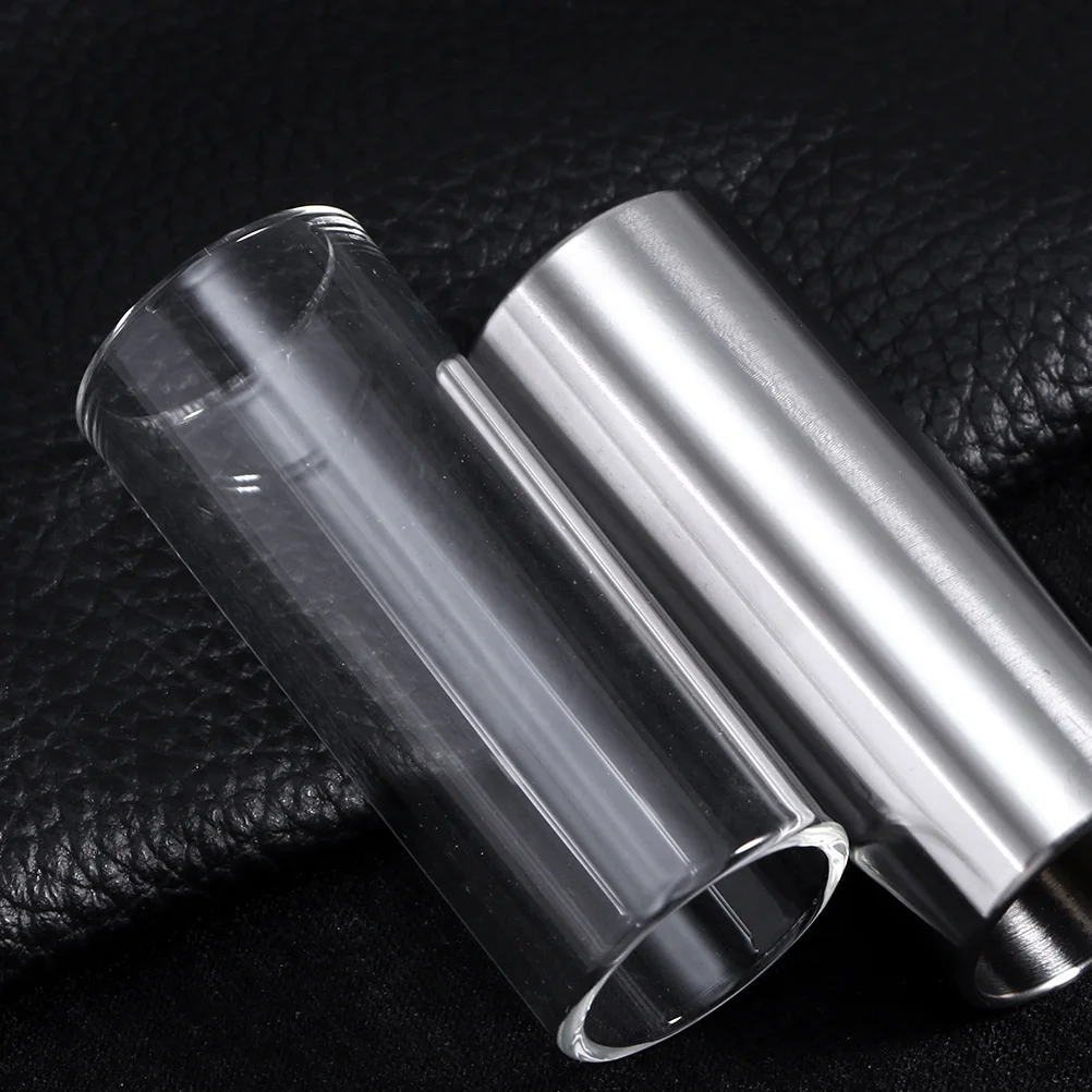 2pcs 51mm Stainless Steel Guitar Slide Tone Bar Glass Slide Electric Guitar Accessories
2pcs 51mm Stainless Steel Guitar Slide Tone Bar Glass Slide Electric Guitar Accessories