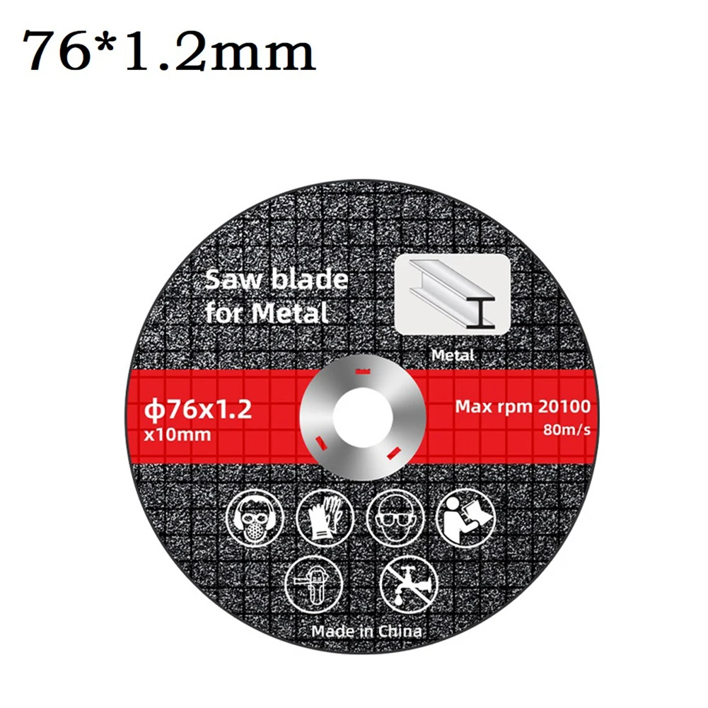 2PCS Cutting Disc 76mm Circular Resin Grinding Wheel Saw Blade For Angle Grinder Steel Processing Power Tool Accessories
2PCS Cutting Disc 76mm Circular Resin Grinding Wheel Saw Blade For Angle Grinder Steel Processing Power Tool Accessories