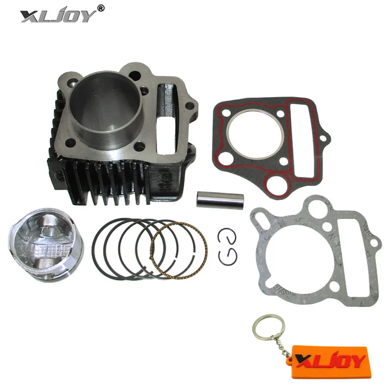 XLJOY 47 мм Комплект прокладок поршня цилиндра для 70cc 90cc мотоцикла ямы квадроцикла ATV