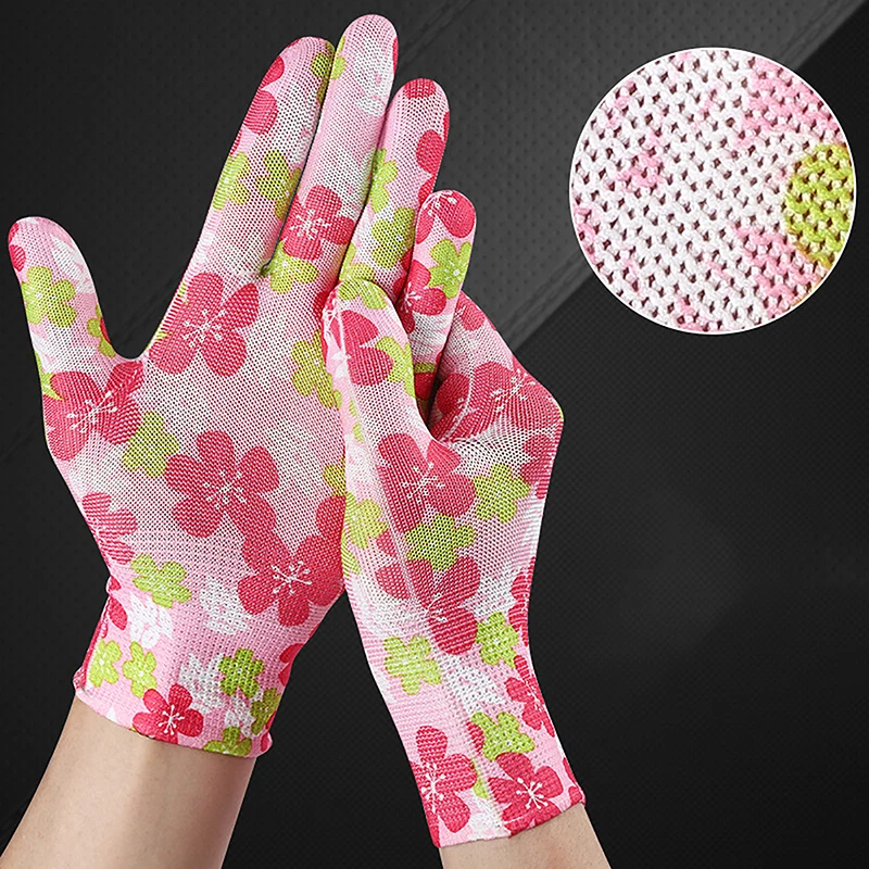 Women Non-Slip Household Labor Protection Gloves Planting Yard Cleaning Floral Garden Colorful Nylon Gloves
Women Non-Slip Household Labor Protection Gloves Planting Yard Cleaning Floral Garden Colorful Nylon Gloves