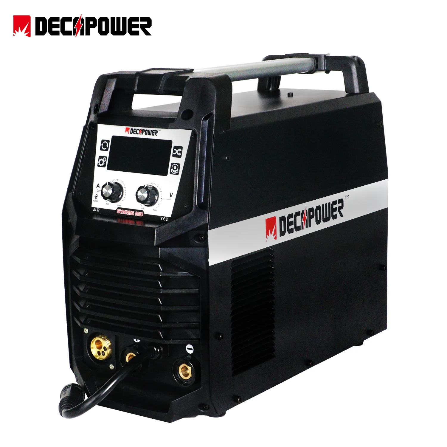 Decapower Synerg mig co2 welding machine Gas Gasless MMA TIG MAG MIG welders for Aluminum / Ss Welding
Decapower Synerg mig co2 welding machine Gas Gasless MMA TIG MAG MIG welders for Aluminum / Ss Welding
