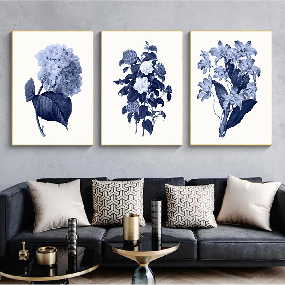 Pressed Blue Wild Flowers Wall Art Canvas Painting Hampton Style Poster and Print Botanical Blue and White Pictures Home Decor
Pressed Blue Wild Flowers Wall Art Canvas Painting Hampton Style Poster and Print Botanical Blue and White Pictures Home Decor