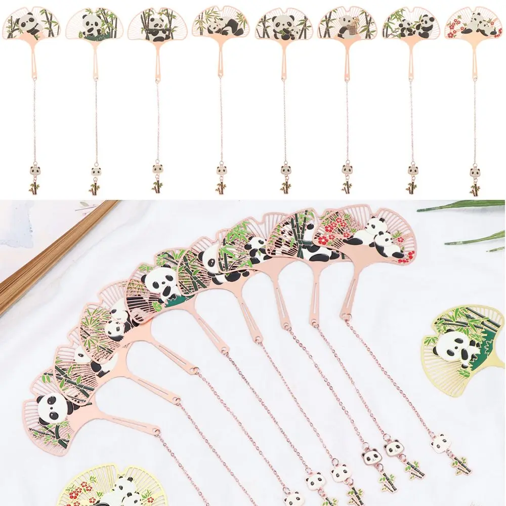 Out School Office Supplies Chinese Style Panda Tassel Pendant Pagination Mark Brass Bookmark Group Fan Shape Book Clip
Out School Office Supplies Chinese Style Panda Tassel Pendant Pagination Mark Brass Bookmark Group Fan Shape Book Clip