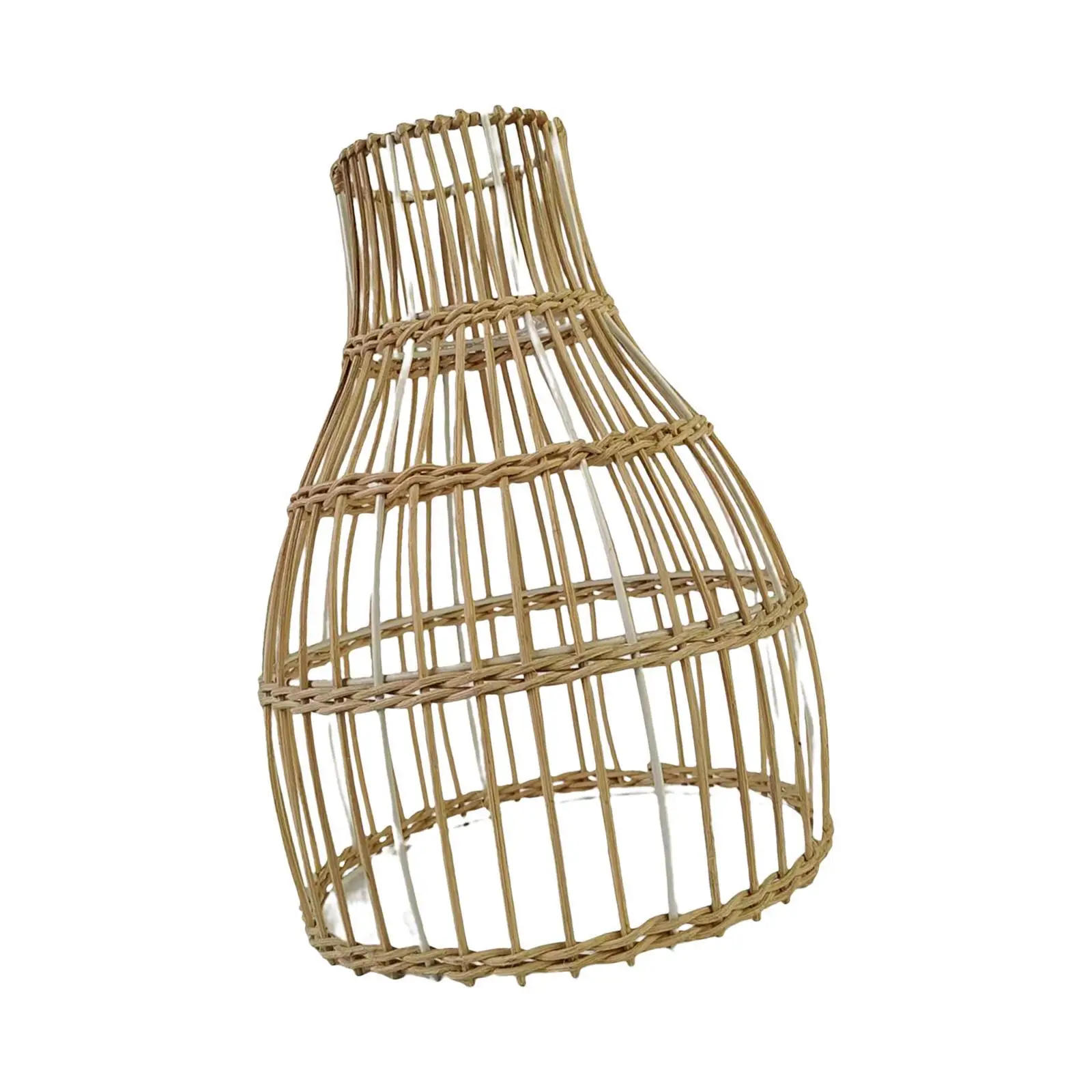 Rattan Lamp Shade Rattan Chandelier Lampshade Light Fixture Cover Art Craft 18cmx26cm
Rattan Lamp Shade Rattan Chandelier Lampshade Light Fixture Cover Art Craft 18cmx26cm