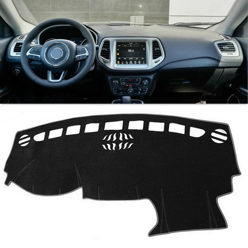 For Jeep Compass 2017-2018 Dashmat Dashboard Cover Trim Console Dash Board Panel Heat Proof Mat Front Sun Shade Pad Carpet Strip
For Jeep Compass 2017-2018 Dashmat Dashboard Cover Trim Console Dash Board Panel Heat Proof Mat Front Sun Shade Pad Carpet Strip