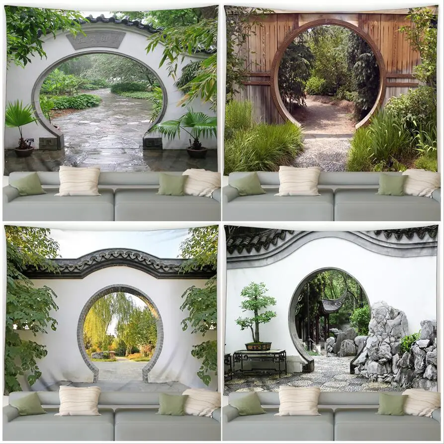 Park Arch Tapestry Green Plants Trees Garden Natural Landscape Modern Fabric Home Living Room Decorative Courtyard Wall Hanging
Park Arch Tapestry Green Plants Trees Garden Natural Landscape Modern Fabric Home Living Room Decorative Courtyard Wall Hanging