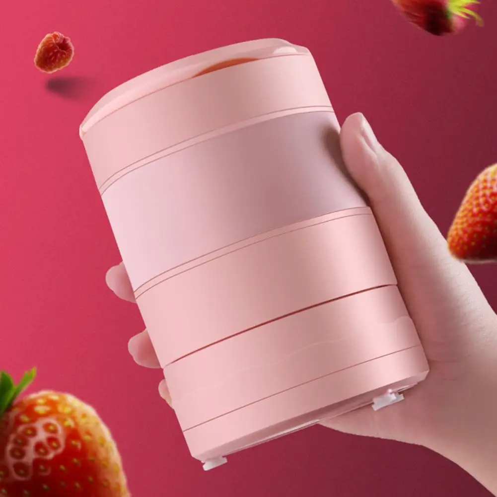 Juicer Cup Useful 2 Colors Eco-friendly Heat Resistant Portable Juicer for Outdoors Portable Blender Fruit Mixing Machine
Juicer Cup Useful 2 Colors Eco-friendly Heat Resistant Portable Juicer for Outdoors Portable Blender Fruit Mixing Machine