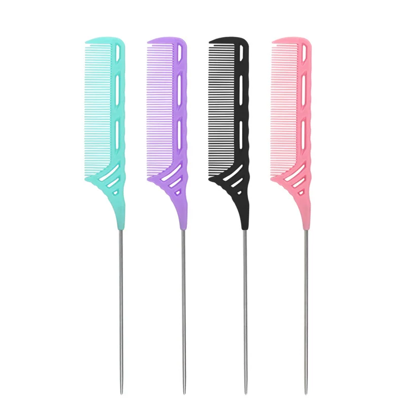 3pcs/set Steel Needle Comb Metal Pin Anti-static Hair Style Rat Tail Hairbrush Hair Parting Sectioning Styling Beauty Tools 1781
3pcs/set Steel Needle Comb Metal Pin Anti-static Hair Style Rat Tail Hairbrush Hair Parting Sectioning Styling Beauty Tools 1781