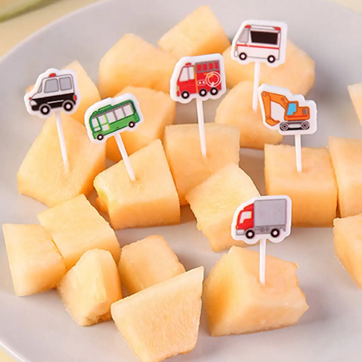 Мультяшные детские вилки из пластика 6 шт.
Мультяшные детские вилки из пластика 6 шт.