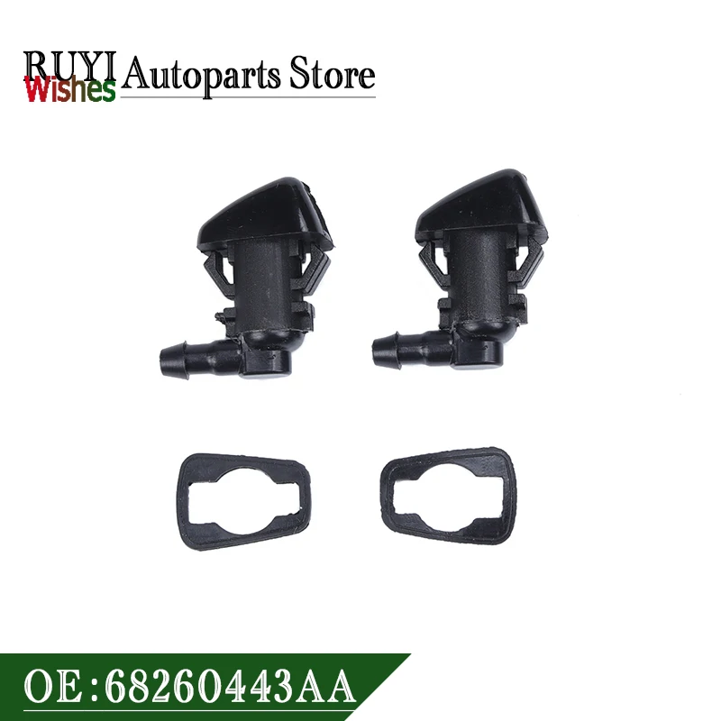 2PCS New For Jeep Grand Cherokee 2011-2017 Windshield Wiper Water Washer Spray Nozzle Jet 68260443AA 55079049AA 55372143AB
2PCS New For Jeep Grand Cherokee 2011-2017 Windshield Wiper Water Washer Spray Nozzle Jet 68260443AA 55079049AA 55372143AB
