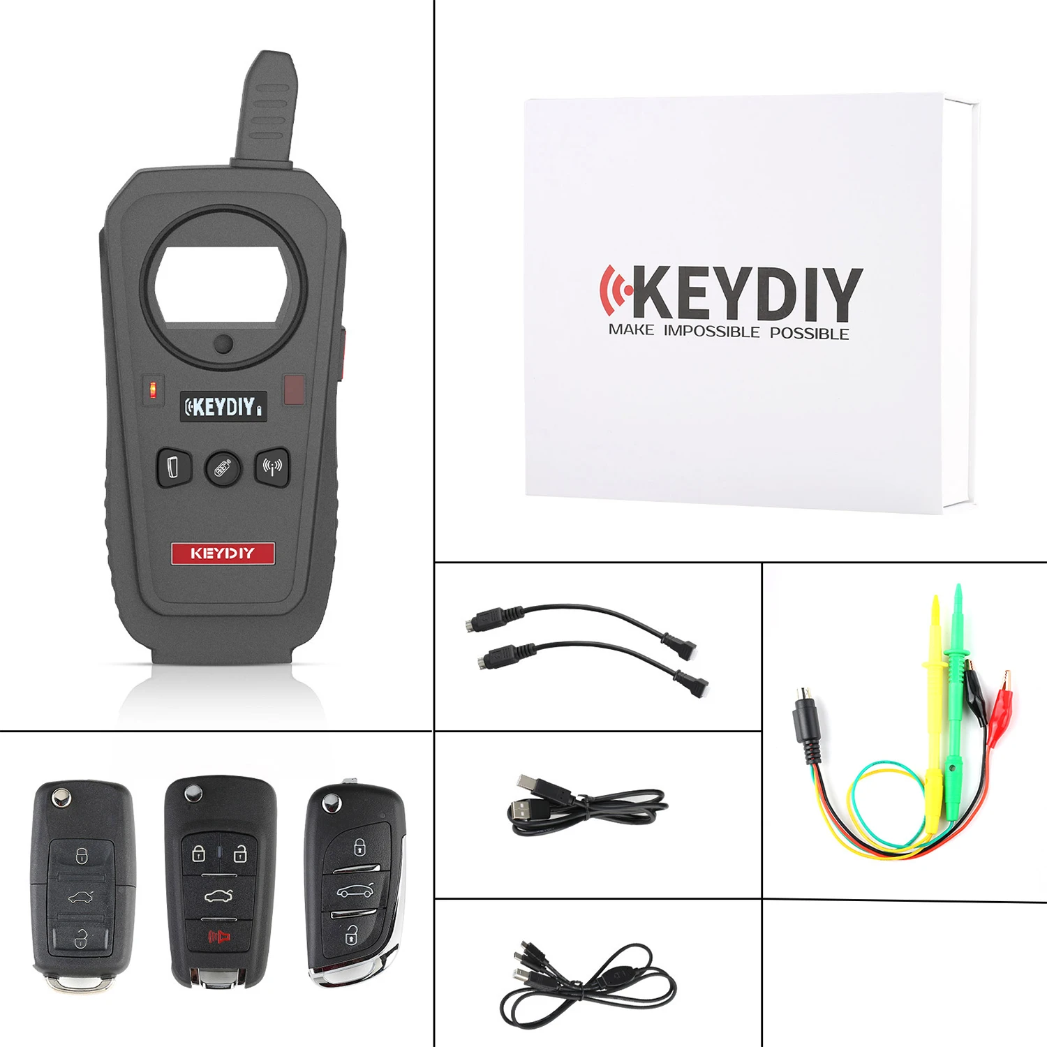 KEYDIY KD-X2 Устройство для раскрывания дистанционного управления и генератор-транспондер с 96-битной 48 функцией копирования транспондеров
KEYDIY KD-X2 Устройство для раскрывания дистанционного управления и генератор-транспондер с 96-битной 48 функцией копирования транспондеров