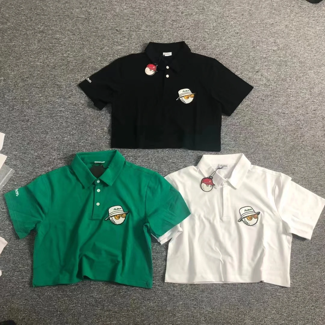 Original Malbon Golf Golf Print Crew Neck Cotton Polo Shirt Athleisure Women's golf wear
Original Malbon Golf Golf Print Crew Neck Cotton Polo Shirt Athleisure Women's golf wear