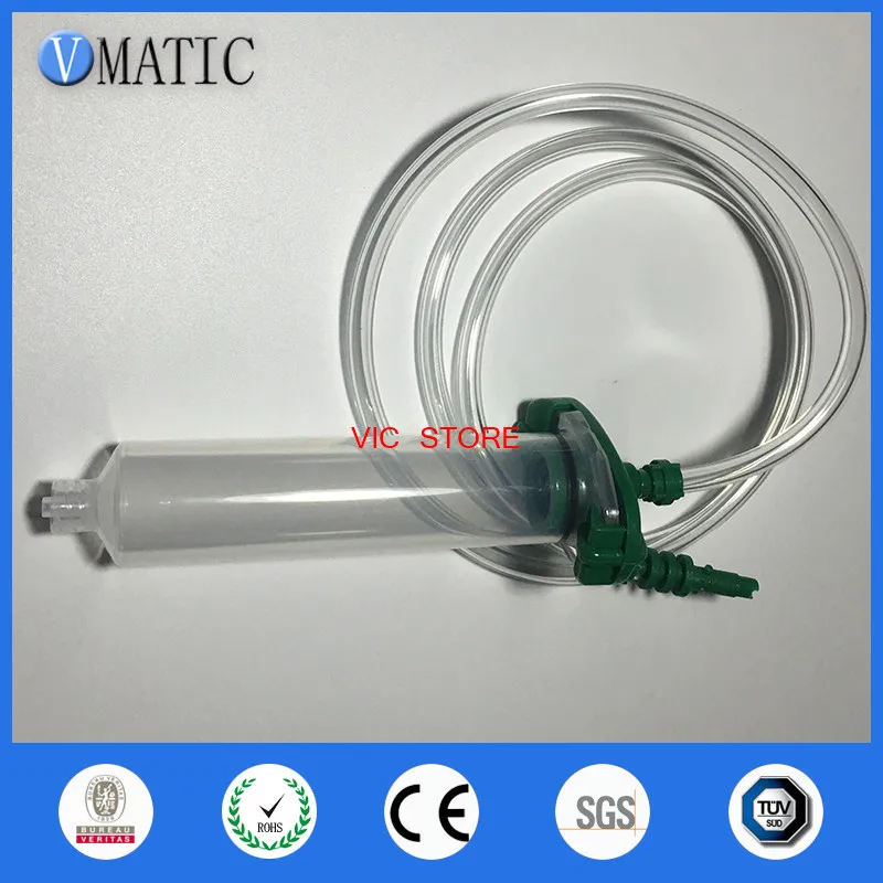 

High Quality EFD 5 Sets Glue Dispensing 3cc/ml Pneumatic Syringe Barrel Valve Robot Adapter With Syringe Piston