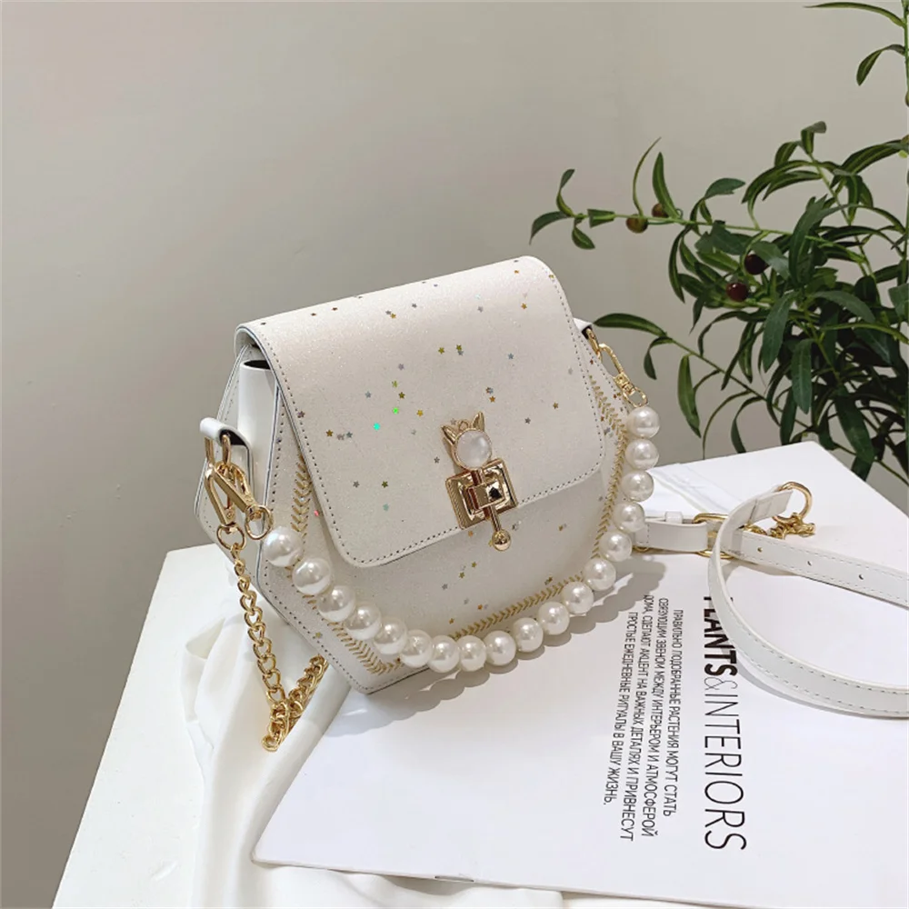 Summer Sequin bag new fashion pearl handbag net red chain Single Shoulder Messenger Bag Lady's gift
Summer Sequin bag new fashion pearl handbag net red chain Single Shoulder Messenger Bag Lady's gift