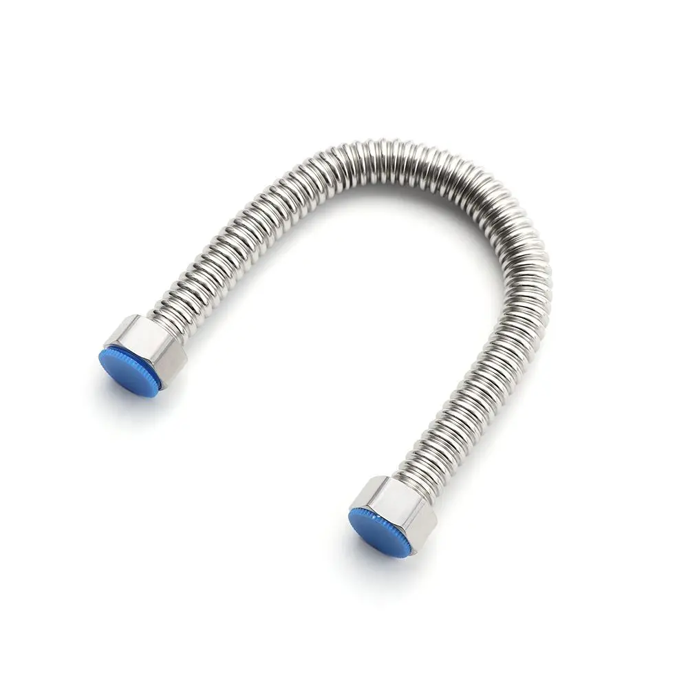Stainless Steel Corrugated Pipe Water Heater Connector Hose Extendable Durable Thickened Hose Toilet Hose Home Useful
Stainless Steel Corrugated Pipe Water Heater Connector Hose Extendable Durable Thickened Hose Toilet Hose Home Useful