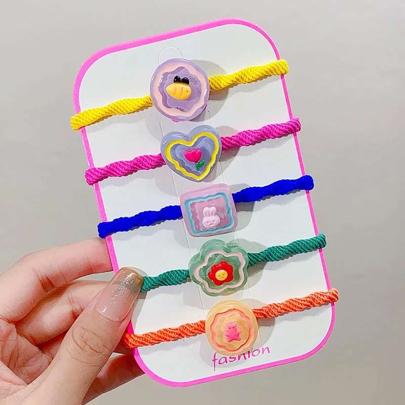 2022 Summer Cute Cartoon Color Bee Rabbit Flower Elastic Hair Band For Gril Kawaii Geometry Plastic Rubber Ponytail Ties Rope
2022 Summer Cute Cartoon Color Bee Rabbit Flower Elastic Hair Band For Gril Kawaii Geometry Plastic Rubber Ponytail Ties Rope
