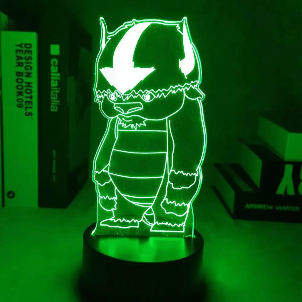 Acrylic 3d Lamp Avatar The Last Airbender Nightlight for Kids Child Room Decor The Legend of Aang Appa Figure Table Night Light
Acrylic 3d Lamp Avatar The Last Airbender Nightlight for Kids Child Room Decor The Legend of Aang Appa Figure Table Night Light