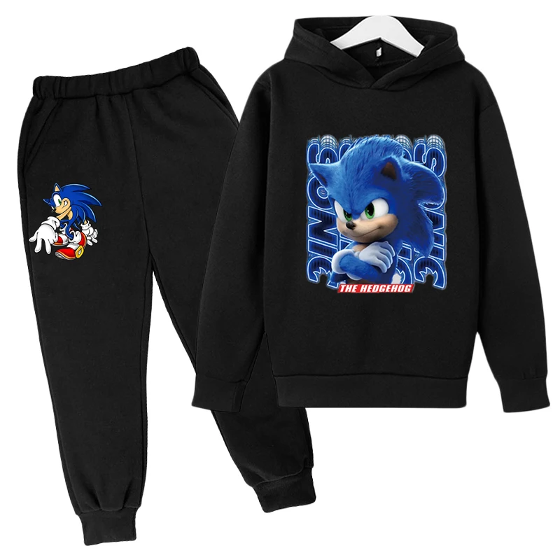 4-14 Years Old Kids Sonic Hoodies Sets Children's Cotton Autumn And Spring Long Sleeve Sweatshirts Trousers 2pcs Costume Outfits
4-14 Years Old Kids Sonic Hoodies Sets Children's Cotton Autumn And Spring Long Sleeve Sweatshirts Trousers 2pcs Costume Outfits