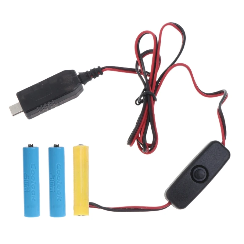 Type C Power AAA LR3 Battery Cable Can Replace 3xAAA Battery for Christmas LED Light with Accessories
Type C Power AAA LR3 Battery Cable Can Replace 3xAAA Battery for Christmas LED Light with Accessories