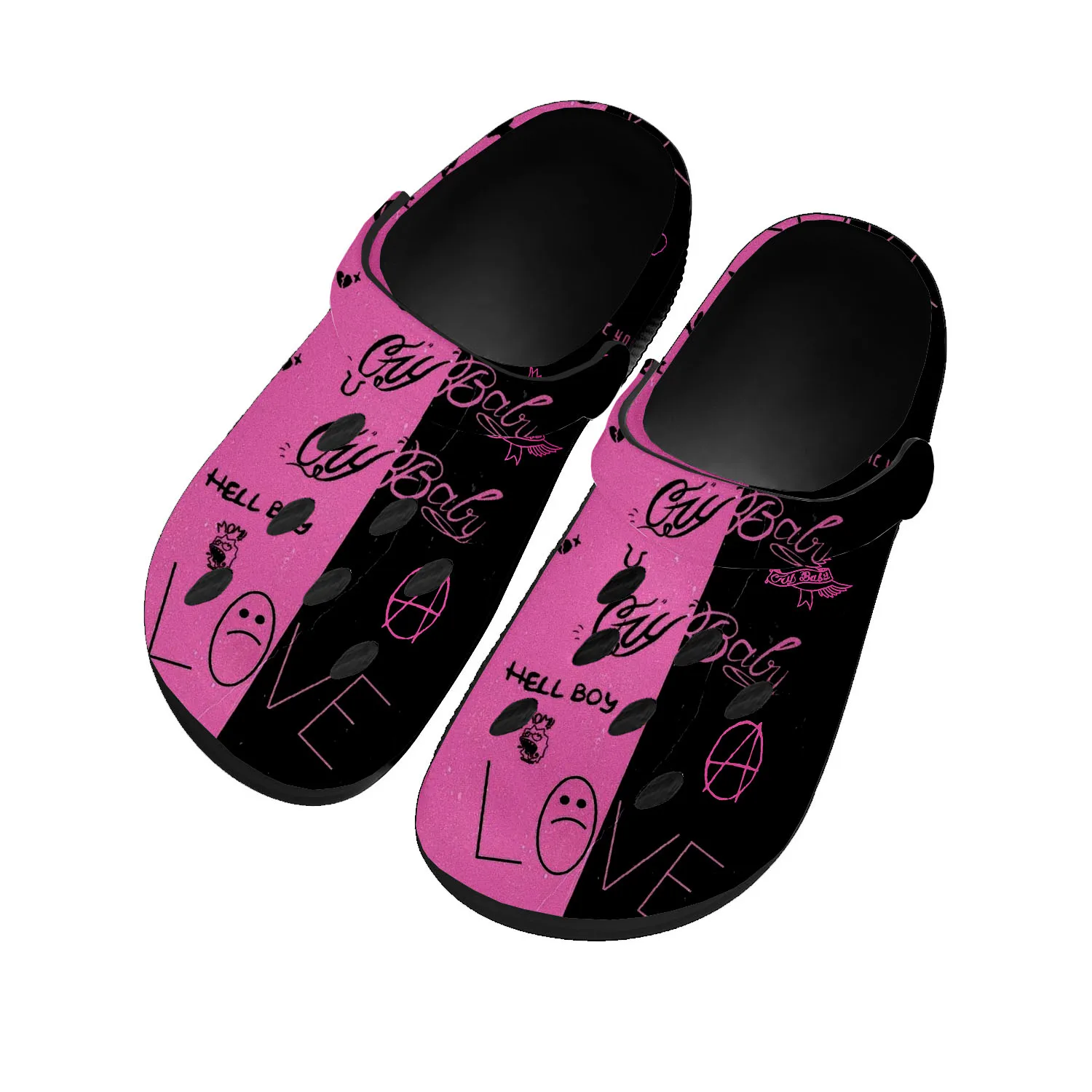 Hot Hip Hop Rapper Lil Peep Home Clogs Custom Water Shoes Mens Womens Teenager Shoes Garden Clog Breathable Beach Hole Slippers
Hot Hip Hop Rapper Lil Peep Home Clogs Custom Water Shoes Mens Womens Teenager Shoes Garden Clog Breathable Beach Hole Slippers