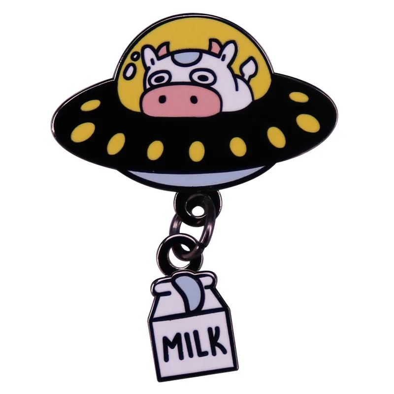 C3427 Animal Enamel Pins Cow Milk Brooch Clothes Backpack Lapel Badges Fashion Jewelry Accessories For Friends Gifts
C3427 Animal Enamel Pins Cow Milk Brooch Clothes Backpack Lapel Badges Fashion Jewelry Accessories For Friends Gifts