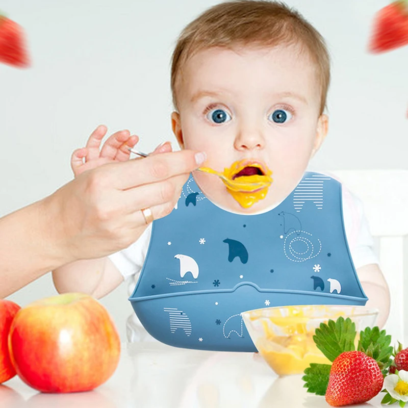 Ins Style Print Baby Bibs Waterproof Soft Silicone Baby Feeding Stuff Cute Pattern Kids Girl Boy Toddler Adjustable Children Bib
Ins Style Print Baby Bibs Waterproof Soft Silicone Baby Feeding Stuff Cute Pattern Kids Girl Boy Toddler Adjustable Children Bib