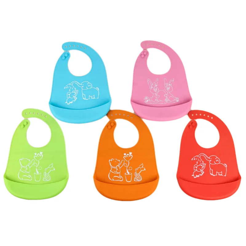 Cartoon Prints Kids Silicon Bib Baby Bib Children's Summer Adjustable Waterproof Bib Baby Feeding Tools Boy Girl Bibs apron
Cartoon Prints Kids Silicon Bib Baby Bib Children's Summer Adjustable Waterproof Bib Baby Feeding Tools Boy Girl Bibs apron