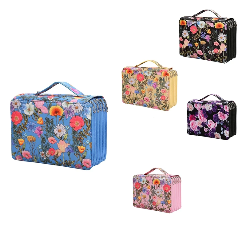 250 Slots Colored Pencil Case Organizer With Zipper Large Capacity Pen Holder Bag For Student Or Artist
250 Slots Colored Pencil Case Organizer With Zipper Large Capacity Pen Holder Bag For Student Or Artist