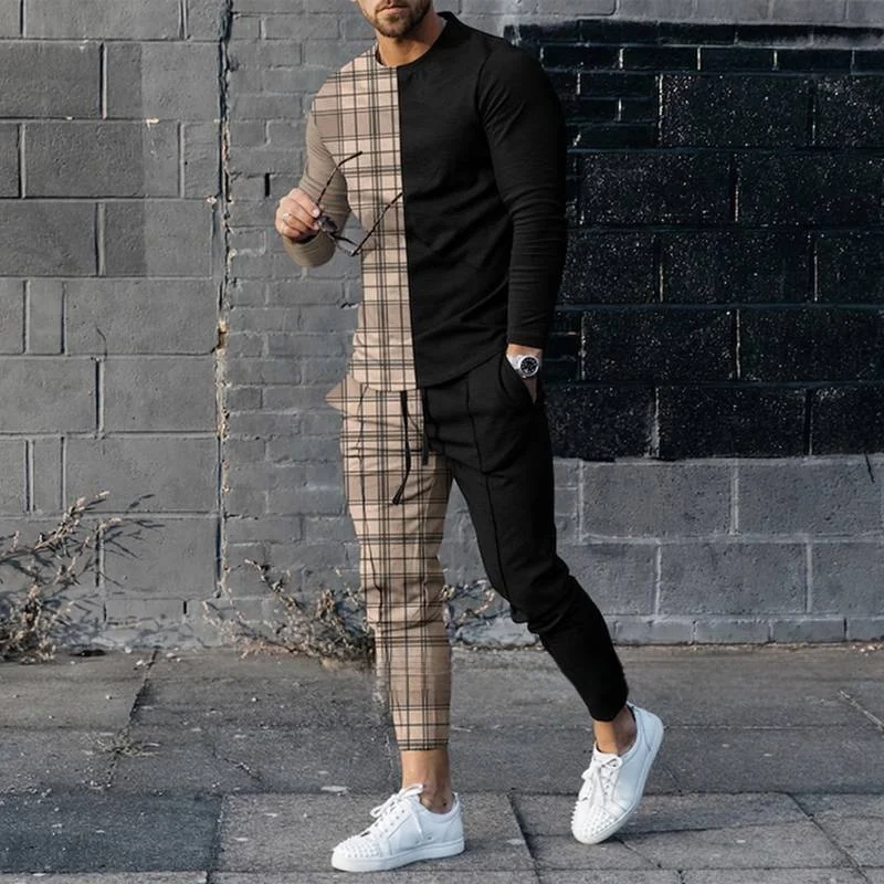 2023 Summer New Men's T-shirt Set Fashion Oversized Long Sportswear Round Neck Suit Square Retro 3D Printing Vintage 2-piece Set
2023 Summer New Men's T-shirt Set Fashion Oversized Long Sportswear Round Neck Suit Square Retro 3D Printing Vintage 2-piece Set