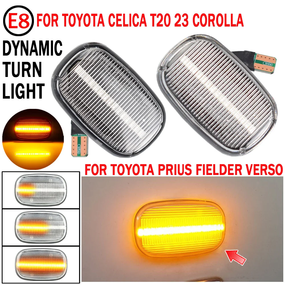 Led Turn Signal Lights For Toyota Corolla RAV4 Prius Yaris Camry Vios Hilux Allex Avensis Celica Supra Mk4 Dynamic Side Marker
Led Turn Signal Lights For Toyota Corolla RAV4 Prius Yaris Camry Vios Hilux Allex Avensis Celica Supra Mk4 Dynamic Side Marker
