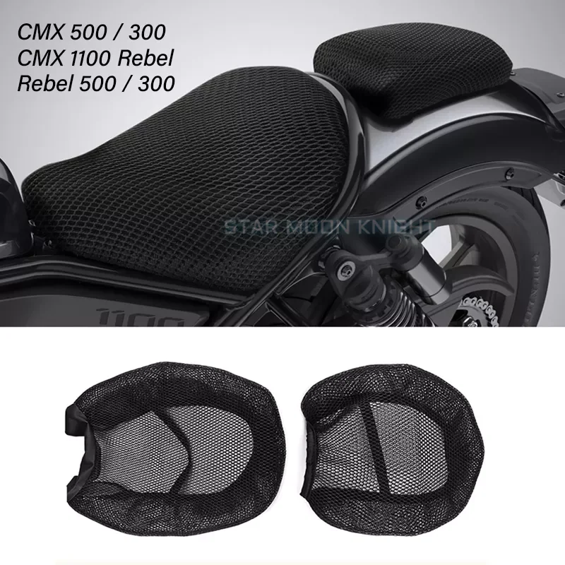 NEW2023 3D Breathable Cushion For Honda Rebel CMX500 CMX300 CMX 300 500 2017-2020 Mesh Fabric Cover Waterproof,Anti-Slip CMX110
NEW2023 3D Breathable Cushion For Honda Rebel CMX500 CMX300 CMX 300 500 2017-2020 Mesh Fabric Cover Waterproof,Anti-Slip CMX110