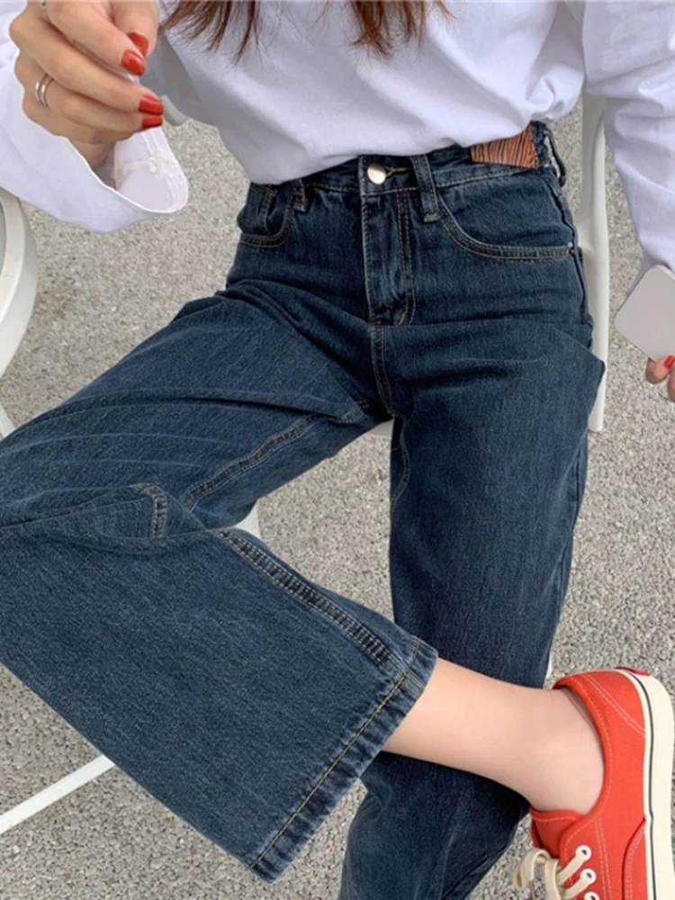 Vintage Jeans Women Loose Wide Leg Full Length Washed Patch Designs High Waist Denim Trousers Chic Retro 2022 New Female Ins
Vintage Jeans Women Loose Wide Leg Full Length Washed Patch Designs High Waist Denim Trousers Chic Retro 2022 New Female Ins