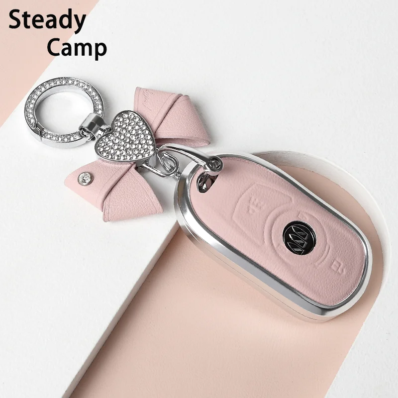 Aluminum Alloy+Leather Car Key Case For Buick Encore Envision GL8 New Lacrosse Keys Cover Protect Shell Fob Auto Keychain
Aluminum Alloy+Leather Car Key Case For Buick Encore Envision GL8 New Lacrosse Keys Cover Protect Shell Fob Auto Keychain