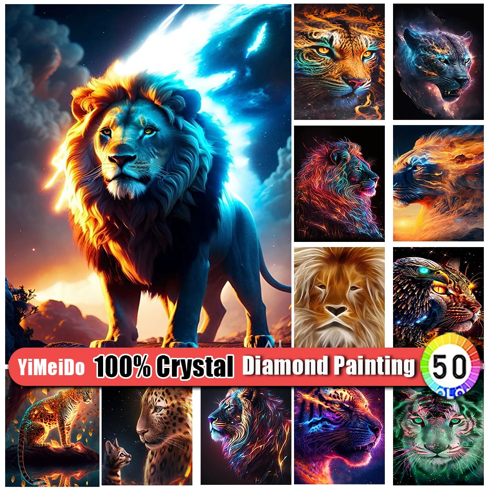 YiMeiDo 100% Crystal Diamond Embroidery Lion Animal Zipper Bag 5D DIY Diamond Painting Tiger Picture Full 5d Mosaic Picture Kit
YiMeiDo 100% Crystal Diamond Embroidery Lion Animal Zipper Bag 5D DIY Diamond Painting Tiger Picture Full 5d Mosaic Picture Kit