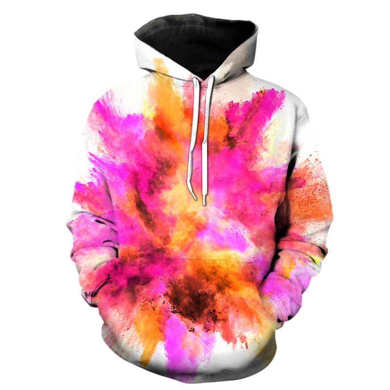 Colorful smoke Hoodies Pullover Sweatshirts Casual Fashion Printed Hoodie Tops Streetwear Men/Women harajuku Men Clothing
Colorful smoke Hoodies Pullover Sweatshirts Casual Fashion Printed Hoodie Tops Streetwear Men/Women harajuku Men Clothing